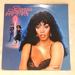 Vintage 1979 Donna Summer Bad Girls Double Album Vinyl LP Records